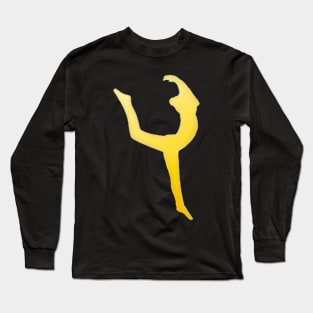 An athlete doing a ring jump Long Sleeve T-Shirt